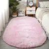 Tapete Simples para Sala de Estar, Tapete de Quarto ao Lado da Cama, Tapete para Janela de Canto na Varanda, Tapete de Pelo Alto para Mesa de Centro e Sofá de Alto Padrão
