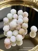 Tallado de Fruta Marfil con Cuentas de Lazo Pulsera de Fruta Bodhi DIY Accesorio Súper Lindo Accesorio de Mano para Hombres y Mujeres