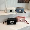 Bolsa Transversal Simples Estilo Coreano 2025 Bolsa de Ombro Feminina Outono e Inverno Bolsa Boston de Pelúcia Personalizada Nova Lã de Cordeiro Moda