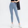 Oferta Especial Calça de Yoga Dupla Face Escovada com Sensação de Pele Nua e Bolsos, Calça Fitness Feminina de Cintura Alta Levanta Bumbum, Leggings Esportivos Justos 02339