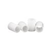 Columna de soporte con espaciador de caucho plástico aislante, placa PCB de tubo recto de nailon blanco ABS, almohadilla de cuerpo redondo hueco, columna de alto aislamiento