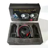 Venta caliente transfronteriza mini foco LED de dos colores para motocicleta lente de dos colores faro externo para coche eléctrico motocicleta pequeña pistola de acero