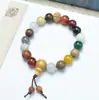 Pulseira Semente de Bodhi Dezoito Sementes Vendendo Bem 18 Contas de Buda Corrente de Rosário de Raiz Casamento no Templo Ponto Turístico Comemorando Casais Masculinos e Femininos