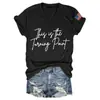 Top de cuello en V para mujer de verano con un diseño elegante, Camiseta de punto de manga corta con doble estampado, Popular top casual de manga corta para mujer de verano
