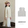 Chaleco Infantil Nuevo Otoño e Invierno 2025 Chaleco de Bebé Algodón Clase A Niños y Niñas Chaqueta Cálida sin Mangas Capa Base para Bebé