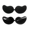 Adesivo de Peito Manga Invisível Adesivo para Noiva Casamento Alça Anti-impacto Esponja Respirável Perfurado Suporte Estável Push-up Adesivo para Seios
