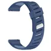 Nuevo Modelo del Fabricante Adecuado para Huawei, Samsung, Garmin, Gaochi, Suunto, Huami Correa de Reloj de Silicona con Hebilla Bicolor y Agujero Inclinado de 22 mm