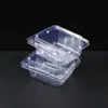 Caja de embalaje blister al por mayor de fábrica, caja de plástico transparente con soporte interior de plástico flocado de PVC, las especificaciones de embalaje se pueden configurar