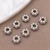 Cor Cobre Platina Conserva Cor Contas Espaçadoras Contas Soltas Pulseira Colar Pingente Espaçador DIY Feito à Mão Acessórios de Joias Materiais