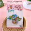 Imán para Refrigerador de Yantai Artesanía de Madera y Epoxi Producto Cultural y Creativo Imán para Refrigerador de Zona Escénica Souvenir Turístico Ciudad de la Marea Nacional