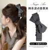 Presilha de cabelo requintada estilo coreano presilha banana de alta qualidade presilha tubarão de dente denso de tecido tamanho grande para cabelo grosso presilha de cabelo para mulheres