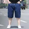 Pantalones vaqueros finos de verano para hombre, holgados, rectos, de talla grande, deportivos, de moda, elásticos, largos, para hombres gordos.