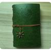 Cuaderno de Correa Estilo Pirata Retro Creativo Mini Diario Bloc de Notas Diario Náutico de Hojas Sueltas