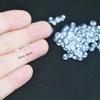 Venta al por mayor Europea y Americana Acrílico Simple Transparente Invisible Perlas Uña de Lengua Uña de Labio Anillo de Ombligo Accesorios DIY Joyería Piercing