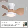 Luz de Ventilador Retrô Americana Transfronteiriça CC Frequência Variável Ultra Silenciosa Quarto Sala de Jantar Teto Design Europeu Luz de Ventilador de Teto