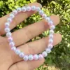 Pulseira Infantil Fofa com Contas Coloridas e Pérolas em Degradê, Pulseira Colorida de Pérolas Plásticas para Meninas, Mais Vendido Transfronteiriço