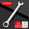 Llave de Carraca Rápida Automática de Dos Vías Carraca Reparación Automotriz Doble Cabeza Abertura Pequeña Flor de Ciruelo Juego de Herramientas de Llave de Doble Propósito