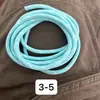 Serie Miu Cuerda Trenzada DIY de 5 mm Cuerda Redonda de Punto de Salto Colorida Cuerda para Bolso Intercolorido Ropa Cinturón Cuerda Sudadera Cordón para Zapatos