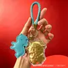 Chaveiro do Ano da Ovelha, "Ovelha Próspera", traz prosperidade instantânea, pingente para celular e bolsa, presente promocional prático para lives e lojas físicas