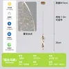 Lustre de escada duplex de luxo leve, lustre grande para sala de estar de villa, lustre minimalista moderno para hall de entrada, lustre de acrílico para sala de jantar