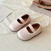 Zapatos Planos Bordados con Patrón de Diamantes para Niñas, Nuevos Zapatos de Cuero Versátiles para Niñas con Cordones, Poco Profundos, Elásticos Suaves, para Primavera/Verano