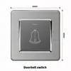Versión Hong Kong y Macao enchufe británico 13A con carga rápida USB tipo-c panel de alambre de acero inoxidable cuadrado gris estándar británico
