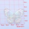 Fantasía Láser Mariposa Pequeño Fresco DIY Pegamento Crema Material Carcasa de Teléfono Móvil Material Resina Accesorios Horquilla Tocado