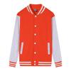 Todo Algodón Rizo Grande Delgado Traje de Béisbol Sudadera Ropa de Trabajo Personalizada Grupo de Personal Chaqueta Deportiva de Ocio Logo Bordado