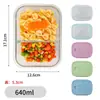 Contenedores de Almacenamiento de Alimentos de Vidrio de Borosilicato Alto, Aptos para Microondas, con Tapas, Cajas de Almacenamiento Selladas de Vidrio, Juego de Fiambreras Multiespecificación