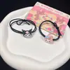 Sanrio fofo transparente cabeça de cachorro Yugui corda ins casal elástico pequeno para namorado desenho animado coreano namoradas acessórios de cabelo