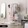 Rack de Armazenamento para Hall de Quarto Novo Rack Retrátil para Sapatos e Chapéus Armazenamento Combinado de Múltiplas Camadas Sapateira Cabideiro Cabide para Pendurar Roupas