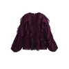 Para Transfronterizo 2025 Nueva Primavera Camisas de Mujer con Cuello en V Simples y Versátiles Decorativas en Capas