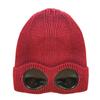 9535 Gorro de Esquí a Prueba de Viento de Invierno Forrado de Polar para Hombres y Mujeres Estilo Normcore Europeo y Americano Tejido Cálido de Lana
