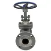 Válvula de Compuerta con Brida de Acero Fundido Z41H-40C Vapor de Alta Temperatura Aceite de Transferencia de Calor Caldera Válvula de Compuerta de Vástago Ascendente de Acero al Carbono DN50 80