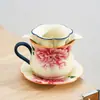 Taza de Té de Porcelana Blanca Mineral de Roca, Taza para Beber de Oficina, Taza Grande, Taza Individual Personal de Gama Alta