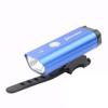 Multi-função luz de bicicleta USB lanterna recarregável ao ar livre montanhismo fornece faróis de bicicleta