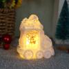 Nuevo tren transfronterizo, decoración navideña, lámpara de viento, vela de Papá Noel, lámpara de aceite, lámpara de viento, fiesta, decoración del hogar, regalo