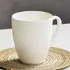 Taza de porcelana de hueso directa de fábrica impresión de logotipo mapa letras publicidad Impresión de taza marca registrada Taza al por mayor bienes raíces pequeños regalos