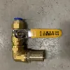 Válvula de Bola de Cobre de 4 Puntos 6 Puntos de 1 Pulgada Grifo Interruptor de Liberación de Agua para Cubo de Plástico Tanque de Peces Accesorios