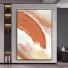 Pintura Decorativa Moderna de Entrada de Luxo Leve Mural para Parede de Fundo de Sofá na Sala de Estar Arte Abstrata Pintura Grande de Chão para Pendurar em Casa