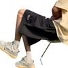 Pantalones cortos deportivos morados de playa para hombre, de marca de moda, para entrenamiento de baloncesto, de secado rápido, talla grande 4, finos de verano.