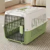 Bolsa de transporte portátil para animais de estimação para viagens, mochila para gatos de grande capacidade, caixa de transporte para gatos, gaiola para cachorros, gaiola para gatos montada em carro, cápsula espacial