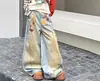 Camiseta Divertida con Estampado de Dibujos Animados y Parches para Niña y Pantalones Vaqueros Scimitar con Oso - Conjunto de Moda Primavera 2026 para Niños