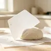Rascador de suministro transfronterizo herramienta para raspar hornear cuchillo rascador de crema para pasteles plástico duro blanco