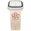 Aplica-se ao Apple Watch Watch Watch Pulseira Universal de Silicone Pregos Decorativos