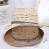 Nuevo sombrero de paja Lafite de verano 2020 para mujer, sombrero de sol fresco de ala ancha, hueco, ajustable, sombrero de playa