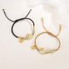 Nueva Ágata Jade Hetian Conejo Pulsera Bendecida Femenina Diseño de Nicho Sentido Tejido Puro Hecho a Mano Cuerda de Mano Roja de Red Tiktok Marea