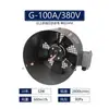Ventilador de refrigeración para motor de frecuencia variable tipo G, ventilador de ventilación de refrigeración, ventilador de rotor externo G80A-G35