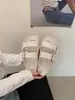Chinelos de Praia Impermeáveis Versáteis Leves para Mulheres Eva Secagem Rápida Fivela Dupla Antiderrapante Bico Aberto Atacado Chinelos Femininos