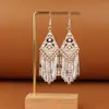 Pendientes de Pavo Real para Minorías Étnicas, Regalos Retro de Plata Miao Estilo Étnico, Accesorios de Pendientes Vintage de Imitación Plata